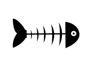 balık logosu tasarımı vektör arkaplanı