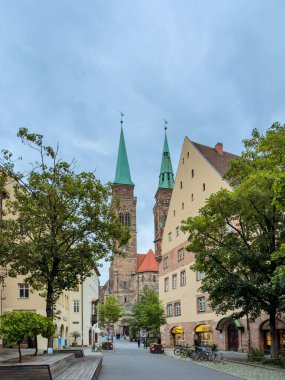 The St. Sebald Church, Sebalduskirche  in Nuremberg, Germany clipart