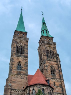 The St. Sebald Church, Sebalduskirche  in Nuremberg, Germany clipart