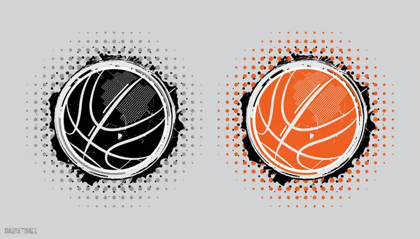 Vektor Illustration Basket Popkonst Design — Stock vektor