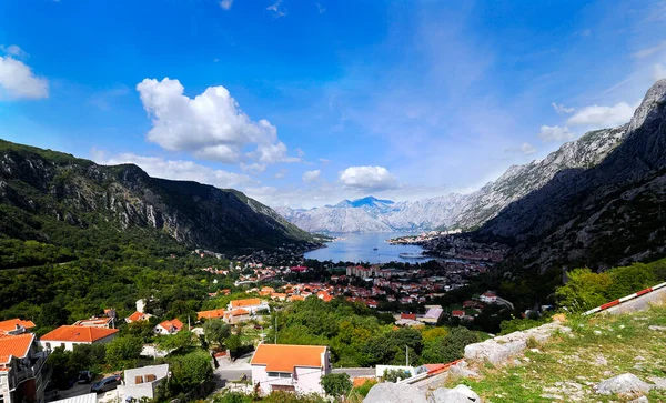 Kotor Port City South Western Part Montenegro Located Bay Kotor — Stock Photo, Image