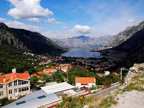Kotor Port City South Western Part Montenegro Located Bay Kotor — Stock Photo, Image
