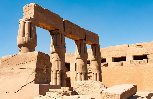 Egito Luxor Março 2019 Ruínas Restauradas Antigo Templo Egípcio Luxor — Fotografia de Stock