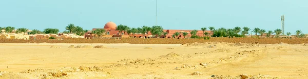 Egipto Marsa Alam Febrero 2019 Gran Complejo Hotelero Nuevo Desierto —  Fotos de Stock