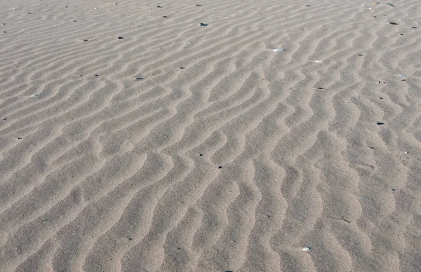 Krásné Vlny Písku Vytvořené Větrem Březích Ústí Řeky Tiligul Oděsa — Stock fotografie