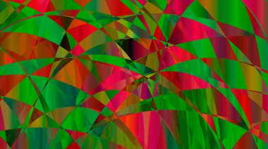 Arlekino 'da. Soyut Koyu Parlak Çok Renkli Arkaplan. Geometrik şekiller ve grunge bg. Sirk posterleri, festivaller, gösteri, parti, karnaval, cazibe. Neşeli Noel bg 'si.