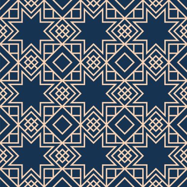Kusursuz giriş şekli. Geleneksel İslami Tasarım. Cami dekorasyonu. Kusursuz geometrik desen. Kusursuz İslami şablon. Arkaplan vektör çizimi. Fas 'ta kusursuz vektör deseni.