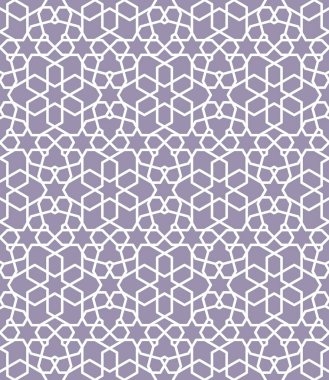 Kusursuz giriş şekli. Geleneksel İslami Tasarım. Cami dekorasyonu. Kusursuz geometrik desen. Kusursuz İslami şablon. Arkaplan vektör çizimi. Fas 'ta kusursuz vektör deseni.