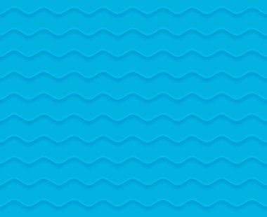 Deniz. Okyanus. Paketleme, kumaşlar, duvar kağıtları ve iç mekan için şekillendirilmiş okyanus dalgaları olan kusursuz bir desen. Şekillendirilmiş okyanus dalgaları ile soyut desen. Tarzlı okyanus dalgalarıyla arka plan.