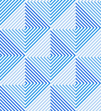 Gri, mavi, pembe renklerle kusursuz geometrik desen. Modern stil dokusu. Geometrik arka plan tekrarlanıyor. Çizgili yüzeyli altıgenler.