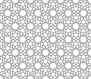 Kusursuz giriş şekli. Geleneksel İslami Tasarım. Cami dekorasyonu. Kusursuz geometrik desen. Kusursuz İslami şablon. Arkaplan çizimi. Fas 'ın kusursuz deseni.