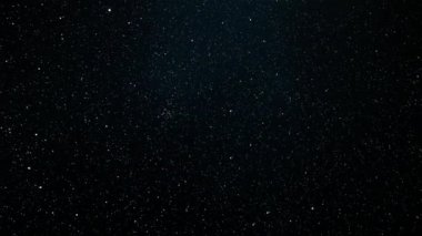 Derin Astronomi Uzay Zamanı 'ndaki milyonlarca yıldızlı Karanlık Yıldızlı Gökyüzünün Güzelliği 