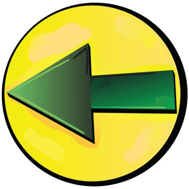 Sol taraftaki yeşil ok; sol taraftaki serbest geçişi sağlayan yeşil ok; düşük fiyat için web sitelerinde simge kullanılabilir