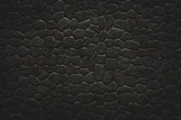 Textura Tecido Preto Padrão Tapete Pilha Tecido Com Círculos Levantados — Fotografia de Stock