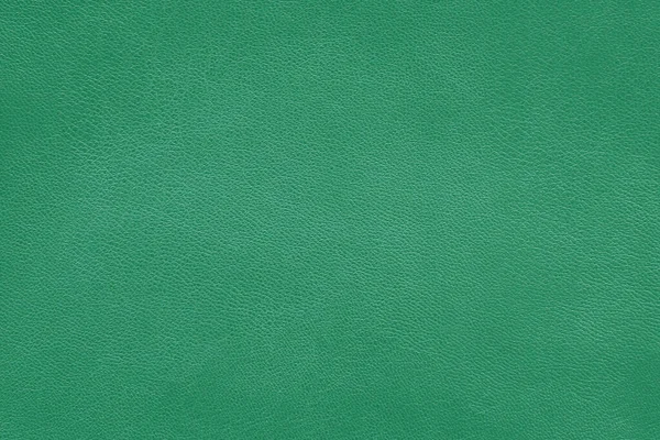 Texture Morbida Pelle Verde Pelle Bovina Naturale Sfondo Astratto — Foto Stock