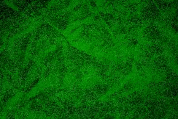 以绿粒皮革为背景的纹理 自然材料 顶视图 — 图库照片