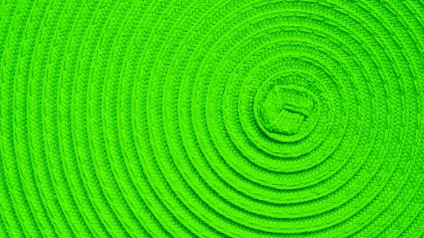 Círculos Tecido Geometria Verde Néon Fundo Verde Brilhante Minimalismo — Fotografia de Stock