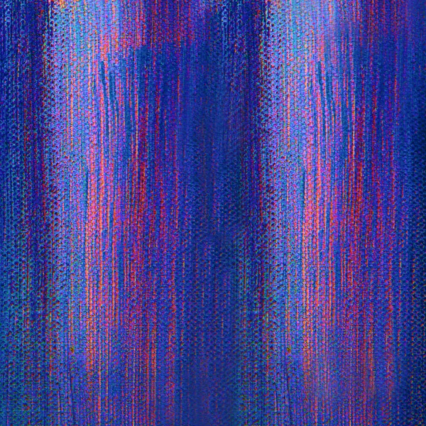 Blauwe Kunststrepen Van Olieverf Een Doek Textuur Van Het Materiaal — Stockfoto