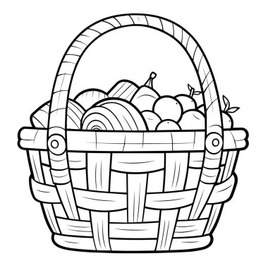Projelerinizi vektör biçiminde basit ve detaylı bir sepet simgesi ile geliştirin, çeşitli tasarım ihtiyaçları için uygun.