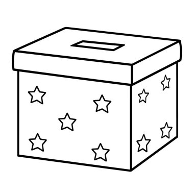 Projeleri vektör biçiminde basit ve işlevsel bir kutu simgesi ile yükselt, çeşitli tasarım ihtiyaçları için uygun.