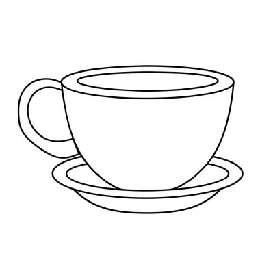 Kolay kullanım için boyutlandırılabilir vektör biçiminde parlak kupa ana hatları simgesi.