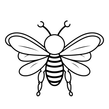 Parlak bir hata özet simgesinin vektör çizimi, doğa projeleri için mükemmel.