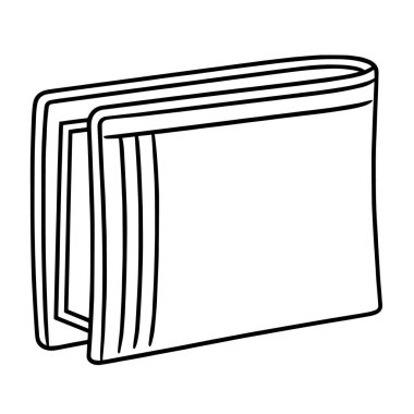 Temel aksesuar sembolü. Temiz çizgi sanat tasarımı ögesi.