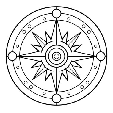 Bir pusulayı vektör biçiminde sadeleştirmek, çeşitli projeler için çok yönlü.