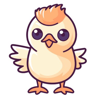 Tavuk simgesinin çıtır vektör çizimi, yemek paketleme veya yemek tarifi kitapları için idealdir.