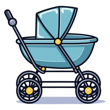 Bebek arabalarını tasvir etmek için uygun bir bebek bebek taşıyıcısını temsil eden bir simge