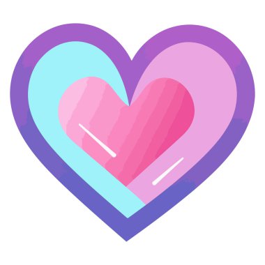 Kore 'nin mini kalbini gösteren bir vektör tabanlı bir ikon, başparmağı kesen bir elin ana hatlarıyla.