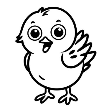 Bu vektör dış hat ikon koleksiyonunda temiz çizgi sanatı ile sevimli ve basit kuş çizimleri al.