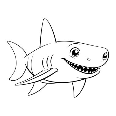 Minimalist bir köpekbalığı tasarımı ile denizin güzelliğini yakala..