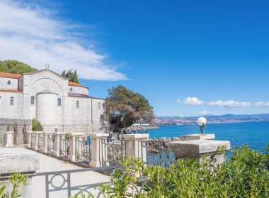 Opatija, Hırvatistan - 24 Mart 2024: