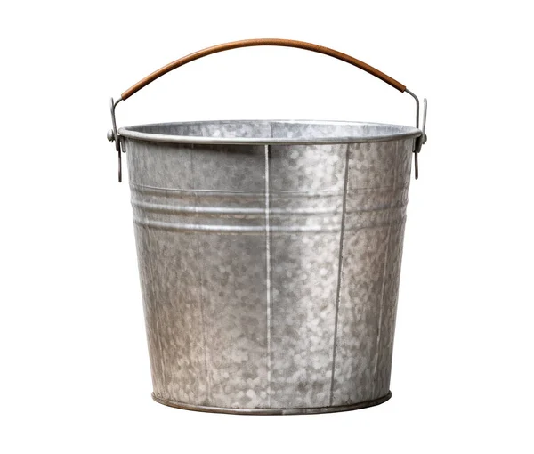 Metal kova beyaz arka planda izole edilmiş. Kırpma yolu dahil.