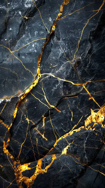 siyah taş duvar dokusu arka plan, yüksek çözünürlüklü mermer