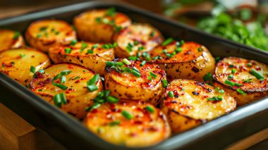 otlar fırında patates