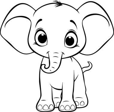 Şirin fil çizgi film karakteri.