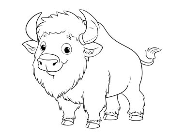 Çizgi roman bizonu, çizgi resim çizimi..