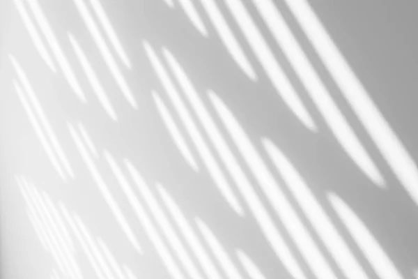 Schatten Overlay Effekt Auf Weißem Hintergrund Abstraktes Sonnenlicht Hintergrund Mit lizenzfreie Stockfotos