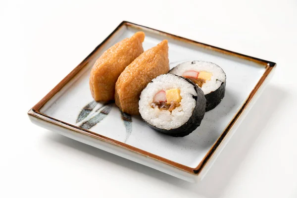 Sushi Sukeroku Sushi Inari Sushi Rolled —  Fotos de Stock
