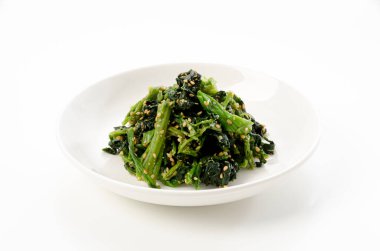 Japon yemeği, Aemono, susam soslu haşlanmış ıspanak..