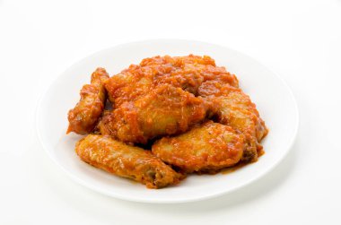 Tomato ketchup stewed chicken wings