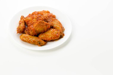 Tomato ketchup stewed chicken wings