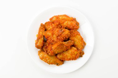 Tomato ketchup stewed chicken wings