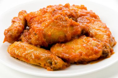 Tomato ketchup stewed chicken wings