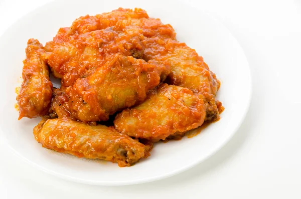 Tomato ketchup stewed chicken wings