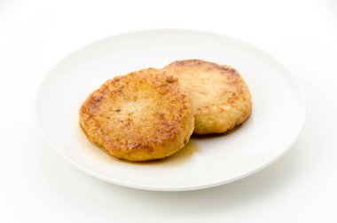 Tofu burger bifteği, Koya tofusu ve doğranmış tavuk.