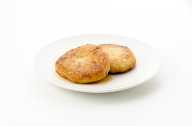 Tofu burger bifteği, Koya tofusu ve doğranmış tavuk.
