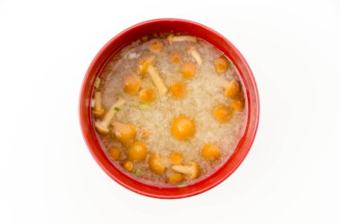 Japon yemeği, Nameko miso çorbası.